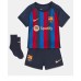 Barcelona Ousmane Dembele #7 Hjemmebanesæt Børn 2022-23 Kortærmet (+ Korte bukser)